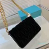 Designer Shoulder Bags Clutch Wallet Fashion Handbags Cross body Suede leather Crossbody bag Gold chain High-quality size 20 14 cm