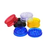 Nieuwe Fabrieksprijs Acryl Plastic Roken Kruid Grinder 60mm 2 Stuk Plastic Tobacco Slijpmachines Roken Waterleidingen