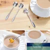 1pcs Spoon Flower Shape Stainless Steel Silver Tea Coffee Teaspoons Cream Spoons Flatware Kitchen Tools