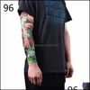 Tatouages ​​Art Santé Beauté Réchauffeur Nylon Élastique Faux Tatouage Temporaire Manches Conceptions Corps Bras Bas Tatoo Pour Cool Hommes Femmes 2896206