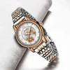 SunKta Dames Horloge Topmerk Luxe Rose Gold Dames Horloge Roestvrijstalen Armband Klassieke Mode Vrouwelijke Klok 210517