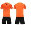 Blanko-Fußballtrikot, Uniform, personalisierte Team-Shirts mit Shorts, aufgedrucktem Design, Name und Nummer 16249