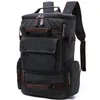 Mochila hombres laptop lienzo bolsa escolar bolsas de viaje mochilas portátil bagpack knapsack bolsas LF88