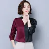 Womens Tops And Blouses V-neck Office Blouse Ladies Tops Blusas Mujer De Moda Chiffon Blouse Shirt Women Tops Clothes C741 210426