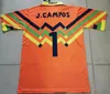 MEXICO RETRO maillots de football 1986 1995 1998 2006 2010 VINTAGE top maillot de Thaïlande uniformes de gardien de but BLANCO Maillot de football Broderie Logo camiseta futbol