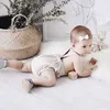 Baby Boys Romper Jumpsuits Linen Summer Button High Quality Rompers For Born Toddlers Children Kids s Boy Clothes 211011