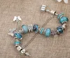 Factory Wholale High Quality Butterfly Tassel Pendant Bracelet Women Fashion DIY Charms Bracelet