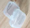 Square Empty Mini Clear Plastic Storage Containers Boxs Case with Lids Small Box Jewelry Earplugs Storages Boxs7638680