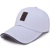 Men Plain Canvas Baseball Cap Adjustable Snapback Leisure Summer Golf Hats Sunhat Male Embroidery Casquette Qb144236551