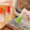 Taşınabilir Silikon Yağlar Şişe Fırça Bakeware Izgara Fırçalar Sıvı Yağ Pasta Mutfak Pişirme BARBEKÜ Aracı