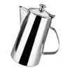 Väggklockor Jeyl Pitcher Rostfritt stål Vattenkarafe med lock för kaffe mjölkdryck - kort tipp, 2l