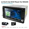 Autoradio universel Double 2 din lecteur DVD GPS Navigation dans le tableau de bord 2din PC stéréo unité principale vidéo RDS USB carte gratuite Cam