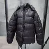 남성 자수 코트 자켓 남자 파카 유니섹스 여성 기하학적 코튼 탑 따뜻한 옷 두드 겨울 큰 크기