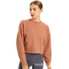 Womens t-shirt tops tee designers roupas roupas moletom mulheres tracksuits outono inverno curto yoga camisola solta casual esportes casual