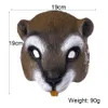 Halloween Easter Costume Party Mask Squirrel Face Masks Cosplay Masquerade for Adults Men & Women PU Masque HNA17012