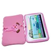 Q8-8G A33 512MB/8GB 7 inch Kids Tablet PC Quad Core Android 4.4 Dual Camera 1024*600 for kid gift with usb light big speaker