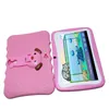 A33 Q8-8G 512MB/8GB 7 tum Kids Tablet PC Quad Core Android 4.4 Dual Camera 1024*600 For Kid Gift With USB Light Big Högtalare