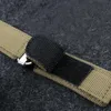 Bekijk bands Haak-en-lus knappers Nylon-band 22 mm 24 mm Sport Watchband NAVO Magic Sticker Roestvrij staal gesp