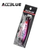 Allblue أبطأ z-light metal jig fishing reuure بطيء ملعقة القفزات 20g 30g 40g 60g شاطئ الاصطناعي zinc bait tackle 2252f