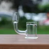 Smoking Accessories HORNET 14mm quartz carb cap banger Hookah Transparent Glass Fittings Male Right Angle 90° Pipes Splitter Glass Connector bongs