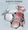 Single Diamond Face studio Master Chrome Metallic Highlighter Палитра для макияжа с текстурой влажной пудры, хайлайтер Diamond Hexagon для любой кожи