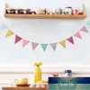 12 Vlaggen 4 M Kleurrijke Vlag Banner Verjaardagsfeestje Decoratie Opknoping Pennant Trouw Bunting Baby Shower Garland Tent Stof Vlaggen Fabriek Prijs Expert Design