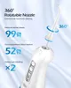 Flosser portátil Flosser sem fio Irrigador oral dental 300ml profissional de tanque grande e recarregável ipx8 À prova d'água 3 modos