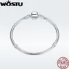 925 Sterling Silver Chain Bracelet Authentic Charms Beads Fashion Jewelry Making Bracelet
