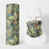 Ao Ar Livre Caminhada Camping Cachecol Mágico Respirável Material Material De Silk Camo Headband Multifuncional Neck Aquecedor Bangada Máscara Ciclismo MA