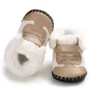 Baywell Winter Baby Boy Girl Ciepłe Buty antypoślizgowe Casual Berbecia Miękkie Solowane Sneakers G1023