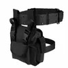 Tactical Drop Leg Pack Waist Bag Waterproof Quick Release Utility Pouch Military Tool Pack Hunting Hiking Q0705