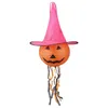 Partijdecoratie Halloween Heks Hoed LED-verlichting voor Kinderen Decor levert Outdoor Boom Hanging Ornament