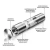 2 in 1 조미료 연삭 스테인레스 스틸 수동 고추 그라인더 솔트 밀 주방 도구 요리를위한 액세서리 210712
