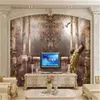 3D-muurschildering behang Europese tuin rococo Romeinse kolom stereo olieverfschilderij woonkamer slaapkamer tv achtergrond muur wallpapers
