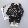 Jongen Baby 2 stuks Meisjes Peuter Kledingsets Tops Hoodie T-shirt Broek Outfit Kinderkleding Set Baby Casual Trainingspak 0 4 jaar