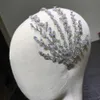 ASNORA Accessori per capelli da sposa con fascia in cristallo unica Corona da sposa per sposa, diademi di compleanno principessa, accessori per ballo di fine anno X0625