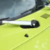 Przednia przednia wycieraczka wycieraczki Wytnij akcesoria dekoracyjne dla Suzuki Jimny 19+ Chrome ABS