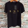 2024 Summer Mens Designer T Shirt Casual Man Damskie TEES Z literami Drukuj krótkie rękawy