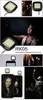 Mini RK-05 Spotlight 3.5mm Jack Portable 16 LED Selfie Flash Fill-Light Dla telefonów komórkowych Wielokrotne fotograficzne światła