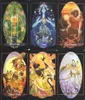 I bambini di Litha S Oracles Guida Divination Fate Playing card Game Tarot Deck Board Games per adulti S4J3Z