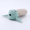 Rokende buizen Babyontwerp 4.7 "Silicone Hand Pipe Glass Bongs met Bowl voor Tobacc