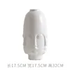 Ornamenti viventi della camera VASE FACE BILIE ART FLOWER REGALI CREATIVE Ceramica Accessori per la casa 298Z3191499