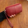 High Quality Genuine Leather Long Standard Wallets Classic Luxury Designer Wallet Coin Purse Money Bag Small Women Handbag Sac