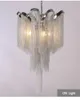 Tassel Aluminiowy Łańcuch Żyrandol Lampy Wisiorek Postmodern Light Luksusowa Restauracja Sypialnia Aisle Kreatywna Sztuka Dekoracyjne Żyrandole D.15.75 "X H.25.59"