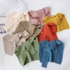 Mode Kleinkind Kinder Cape Schal Herbst Winter Warme Baby Jungen Mädchen Schal Schal Wrap Kinder Gestrickte Schal Bekleidung Zubehör