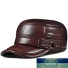 Dropshipping hommes en cuir véritable casquette de baseball chapeau mode nouveau style en cuir souple béret ceinture casquettes de camionneur Crocodile Grain H601 Usine prix conception experte Qualité