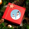 Stickers muraux joyeux noël 1 rouleau 500 messages père noël visages heureux noël enfants décalcomanies pour jouets cadeaux artisanat décorations