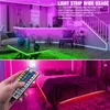 USA Stock Led Strips 16.4ft 32.8ft 12V-5050 Lamp Beads RGB 44 Keys Remote Control 150LEDs 300LEDs suitable for outdoor, KTV, living room, bedroom ect.