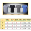 Maglie da corsa Palestra Stampa Camicia Uomo Quick Dry Workout Tee Muscle Joggers Bodybuilding Manica corta Traning Stripe Uomo Jersey Tshirt