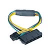 ATX 24Pin 24-Pin to Mainboard 8Pin 8-Pin Power Supply Cord Adapter Cable 30CM for 3020 3046 3620 7020 9020 T1700 and Server